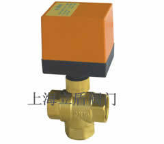 電動閥、電動三通球閥、電動三通閥生產廠家圖片_高清圖_細節圖-上海立盾閥門制造 -